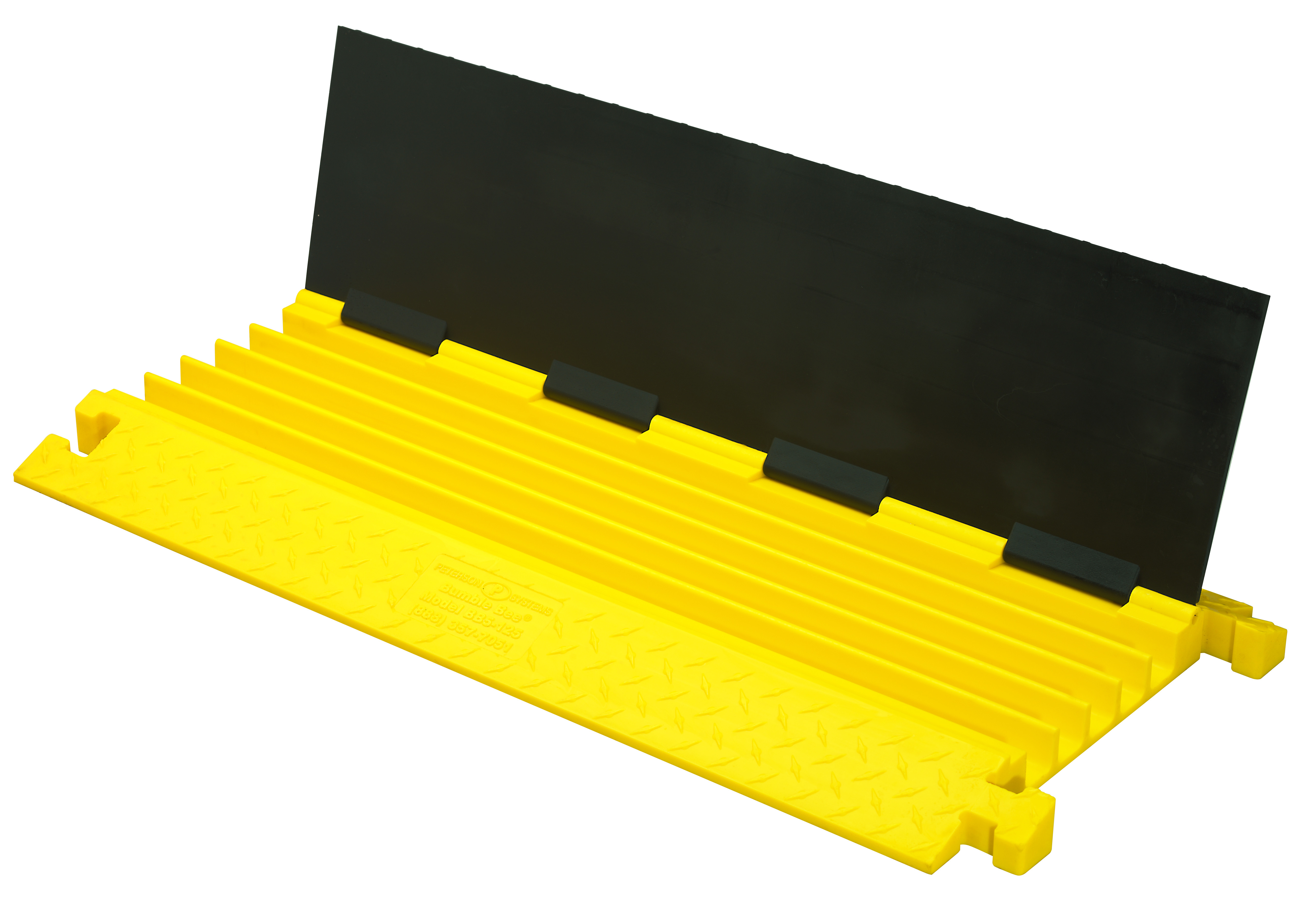 5-Channel Bumble Bee® Cable Protector for 1.25" Lines, T-Connector - BB5-125-T-B/Y