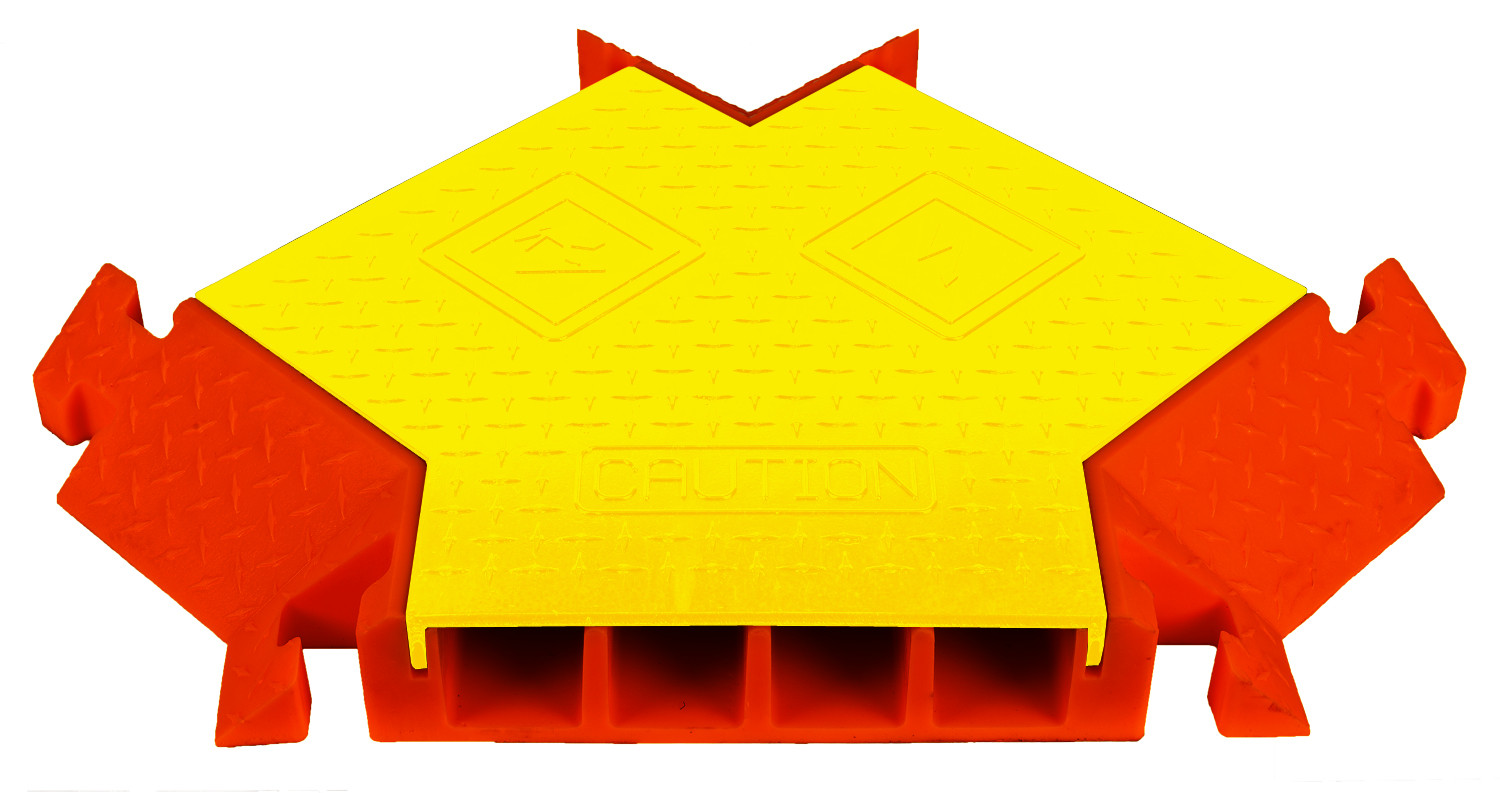 "Y" Section for CP4X300-Y/O, 4-Channel Linebacker® Cable Protector - CPY4X300-Y/O