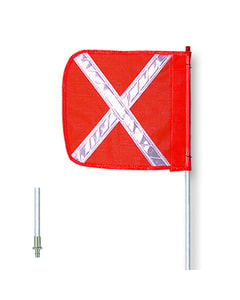 General-Purpose 3' Non-Lighted Warning Whip w/ Quick Disconnect Base 16 General-Purpose 3' Non-Lighted Warning Whip w/ Quick Disconnect Base 16