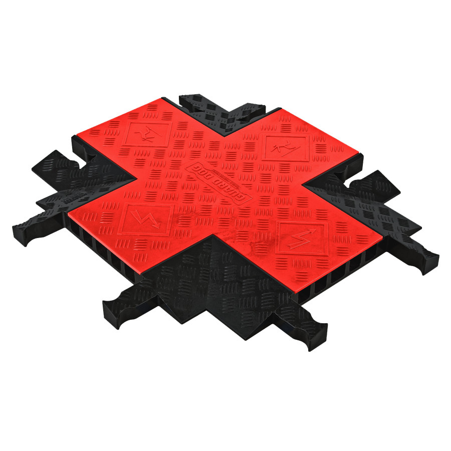 4-Way Cross for GD5X125, 5-Channel Guard Dog® Cable Protector - GDCR5X125