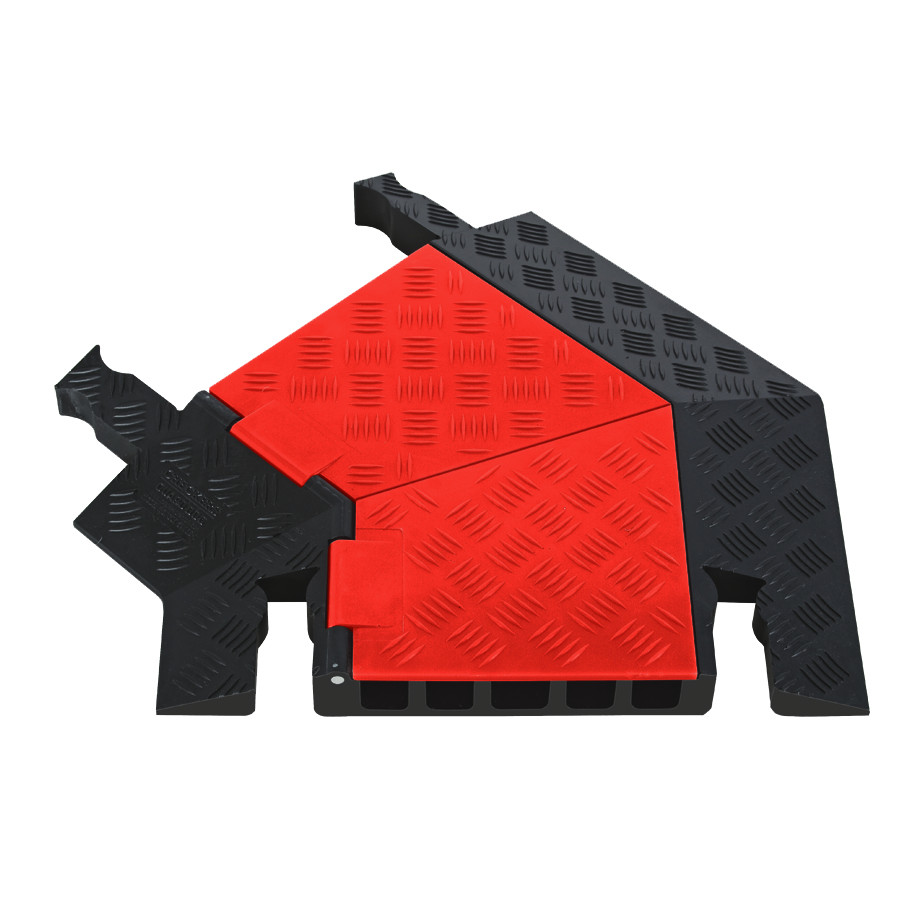 Left Turns for GD5X125, 5-Channel Guard Dog® Cable Protector - GDT5X125-L