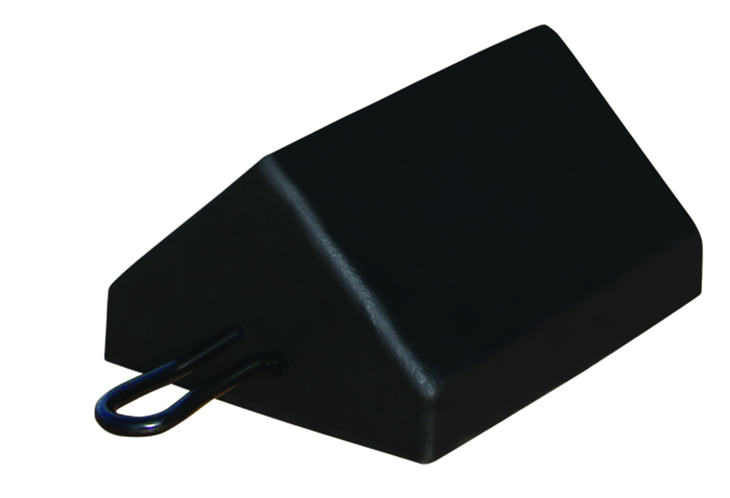 General-Purpose Rubber Wheel Chock with Cored Bottom, Utility Vehicles - RC450