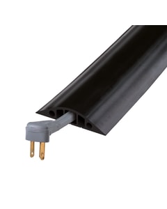 10 ft. 3-Channel, Rubber Duct Office Cable Protector - RFD5-10 10 ft. 3-Channel, Rubber Duct Office Cable Protector - RFD5-10