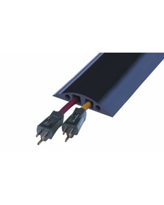 5 ft., 2-Channel Rubber Duct Office Cable Protector - RFD6-5 5 ft., 2-Channel Rubber Duct Office Cable Protector - RFD6-5