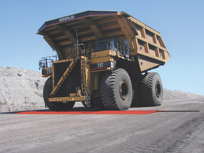 8' Extreme Crossover System, Mining Cable Protector, 3.25" Dia. Cables, Type 4 with Closure Strip - XO436-CS-8