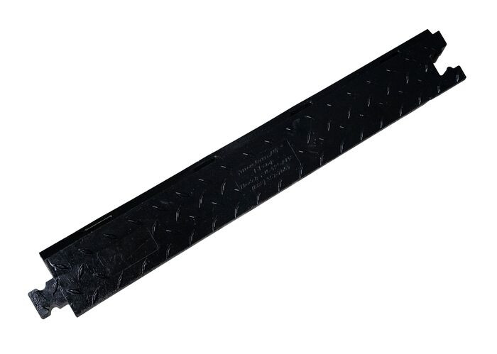 Female Ramp for 5-Channel  Yellow Jacket® Heavy-Duty Cable Protector AMS® System  - YJ5-125-AMS-F-B
